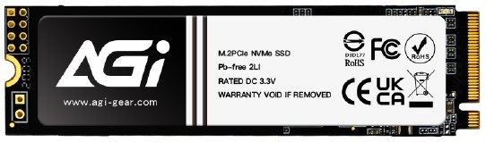 Накопитель SSD M.2 2280 AGI AI298 512 ГБ 103030
