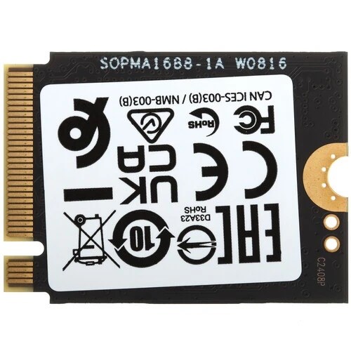 Накопитель SSD M.2 2230 ADATA GAMMIX S55 2000 ГБ 103041