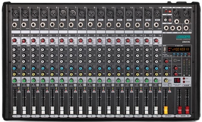 Аудиомикшер  DSPPA DMX16 126952