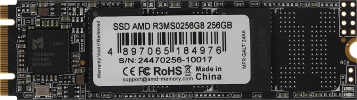 Накопитель SSD M.2 2280 AMD R3MS0256G8 256 ГБ 103062