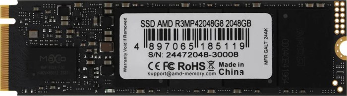 Накопитель SSD M.2 2280 AMD R3MP42048G8 2048 ГБ 103071