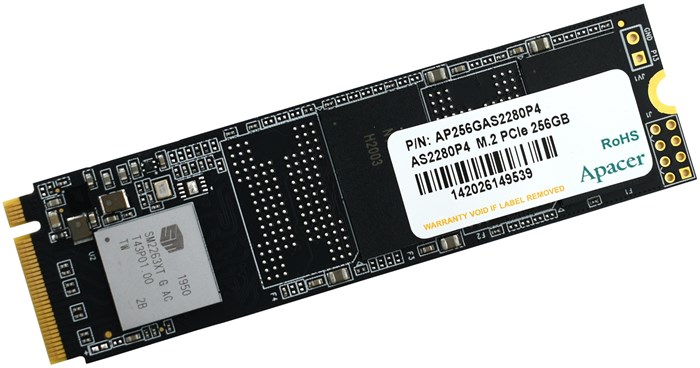 Накопитель SSD M.2 2280 Apacer AS2280P4 256 ГБ 103085