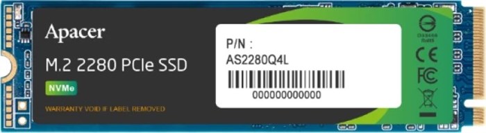 Накопитель SSD M.2 2280 Apacer AP256GAS2280Q4L-1 256 ГБ 103087