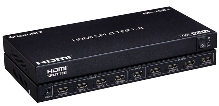 Усилитель-распределитель  IconBit HS-2502 127306
