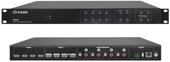 Коммутатор матричный Infobit iMatrix H44AM 127327