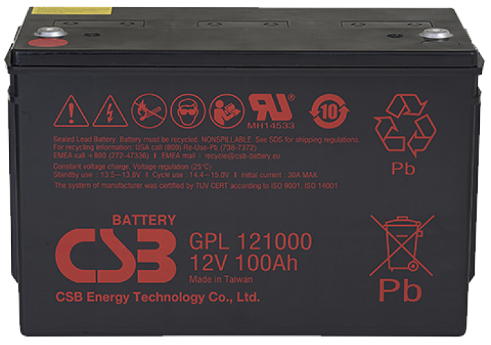 Аккумулятор  CSB GPL 121000 100155