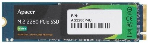Накопитель SSD M.2 2280 Apacer AP512GAS2280P4U-1 512 ГБ 103097