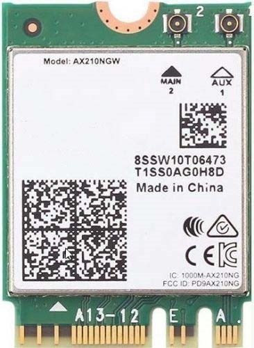 Сетевая карта  Intel AX210.NGWG.NV 127523