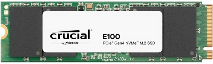 Накопитель SSD M.2 2280 Crucial E100 1000 ГБ 103136
