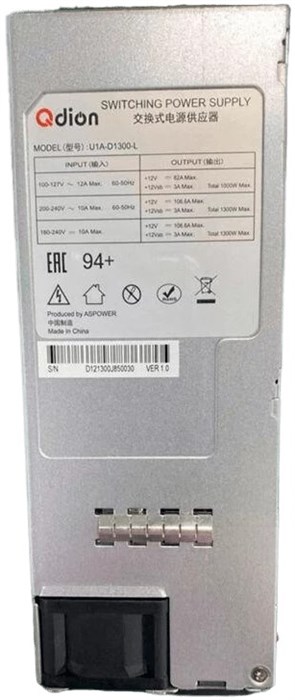 Блок питания  Qdion U1A-D1300-L 128045