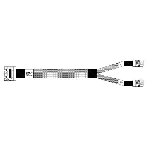 Кабель  Amphenol CBL-8654-8643-08 128157