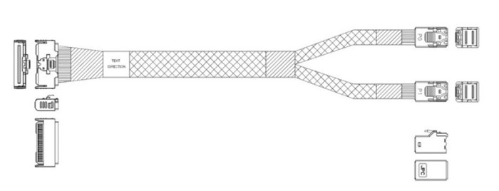 Кабель  JPC P7356DN10800-1 128170
