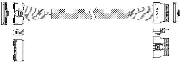 Кабель  Amphenol RMC74-5874 128181