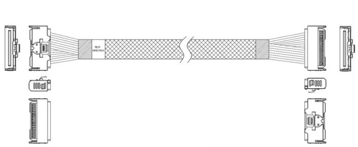 Кабель  JPC P7321GB00800-3 128191