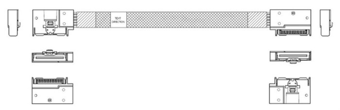 Кабель  JPC P732FGB00800-1 128227