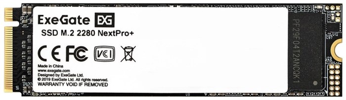 Накопитель SSD M.2 2280 Exegate NextPro+ KC2000TP256 256 ГБ 103195