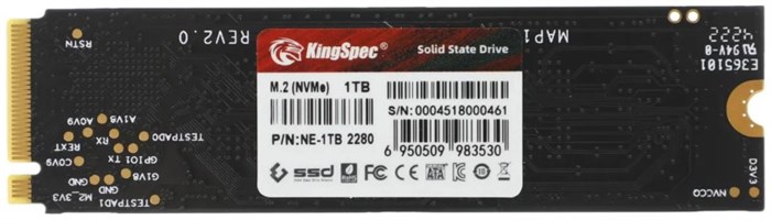 Накопитель SSD M.2 2280 KINGSPEC NE-1TB 1024 ГБ 103296