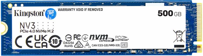 Накопитель SSD M.2 2280 Kingston SNV3S/500G 500 ГБ 103324