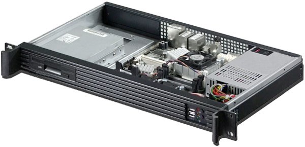 Корпус серверный 1U Procase UM125-FD-B-0 128984