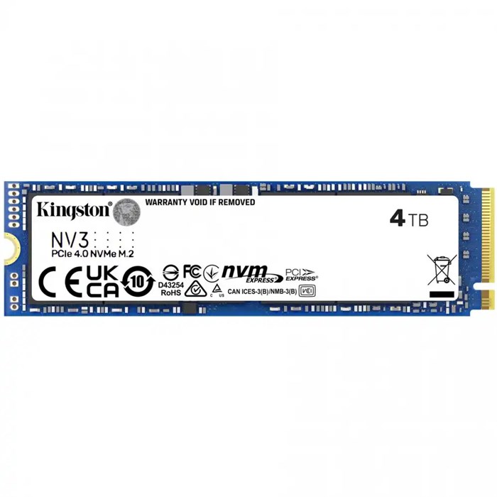 Накопитель SSD M.2 2280 Kingston SNV3S/4000G 4000 ГБ 103351