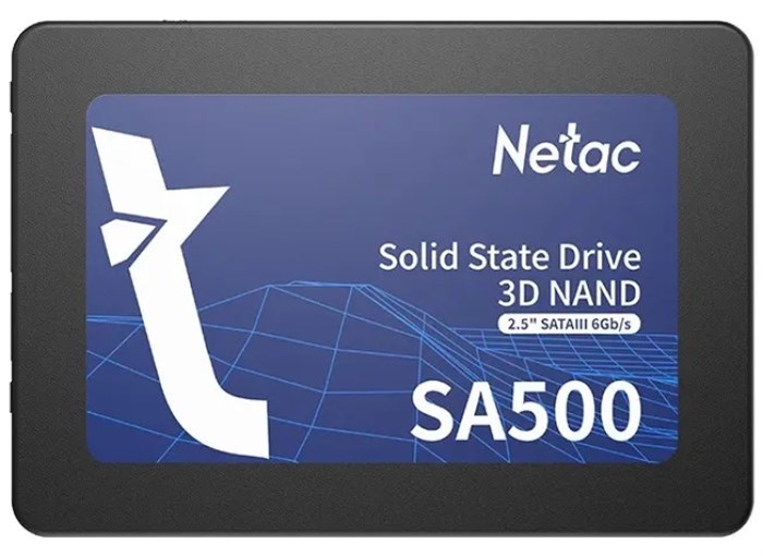 Накопитель SSD 2.5'' Netac NT01SA500-1T0-S3X 1000 ГБ 103415