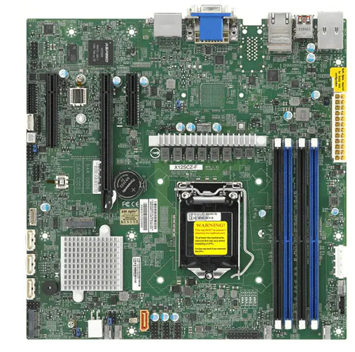 Материнская плата mATX Supermicro MBD-X12SCZ-F-B 129690