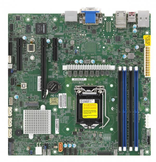 Материнская плата mATX Supermicro MBD-X12SCZ-F-O 129693