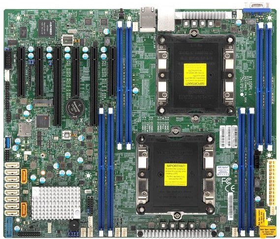 Материнская плата ATX Supermicro MBD-X11DPL-I-B 129703