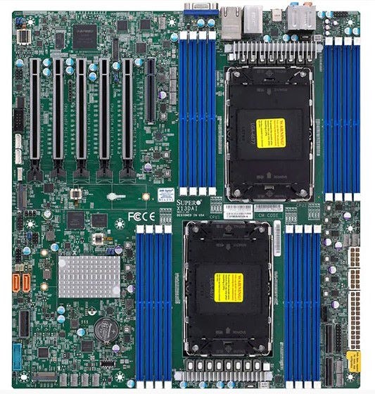 Материнская плата E-ATX Supermicro MBD-X13DAI-T-B 129727