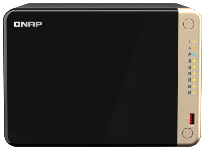 Сетевой RAID-накопитель  QNAP TS-664-8G 130683