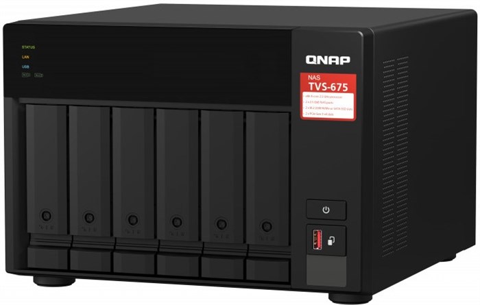 Сетевой RAID-накопитель  QNAP TVS-675-8G 130702
