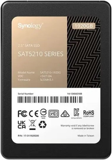 Накопитель SSD 2.5'' Synology SAT5210-1920G 130800
