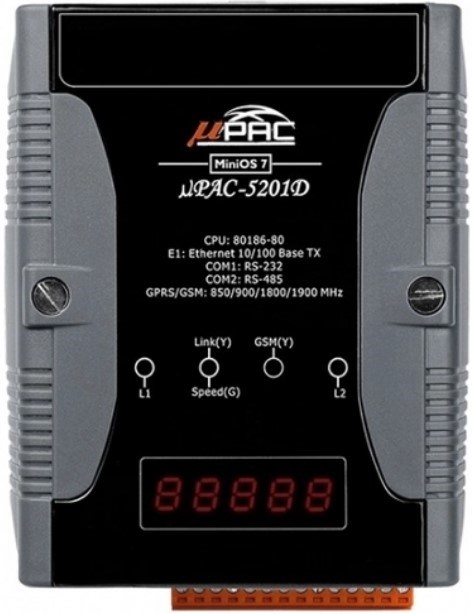 Контроллер  ICP DAS uPAC-5201D CR 130894