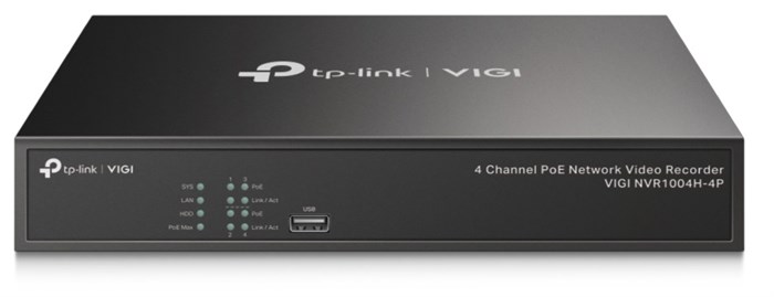 Видеорегистратор  TP-LINK VIGI NVR1004H-4P 130965