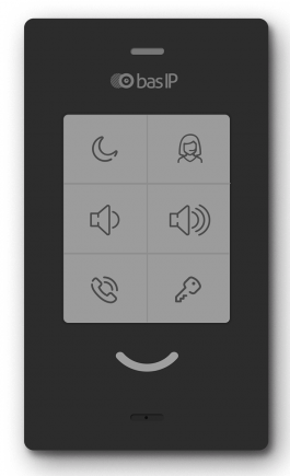 Аудиодомофон  BAS-IP SP-03 BLACK 131054