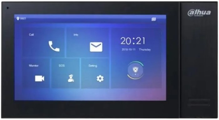 Видеодомофон  Dahua DHI-VTH2421FB-P 131087