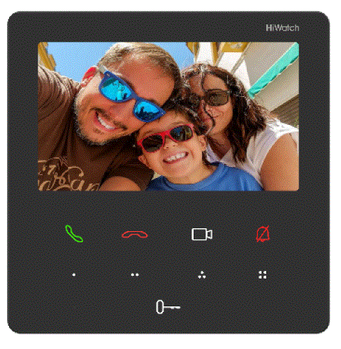 Видеодомофон  HiWatch VDP-H2111W 131345