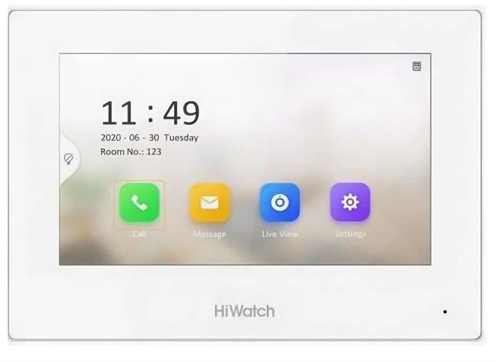 Видеодомофон  HiWatch DS-D100HKWF 131380