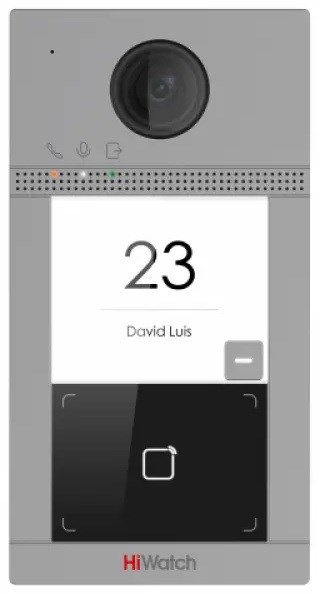 Вызывная панель  HiWatch VDP-D4211W 131415