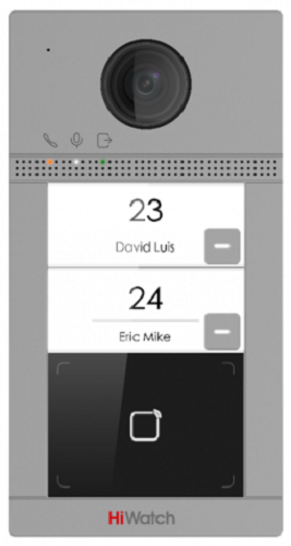 Вызывная панель  HiWatch VDP-D4212W/Flush 131427