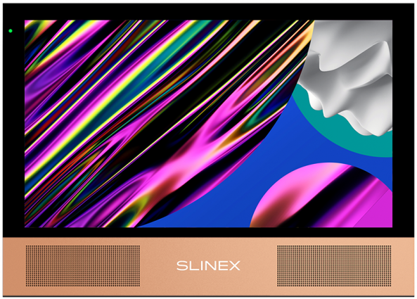 Видеодомофон  Slinex Sonik 10 (Black+Pink Gold) 131514