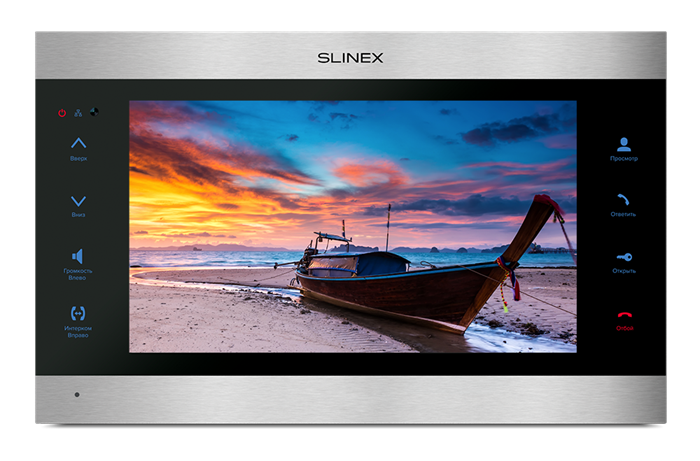 Видеодомофон  Slinex SL-10IPTHD Silver+Black 131531