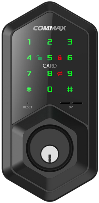 Замок  COMMAX CDL-107U BLK 131540