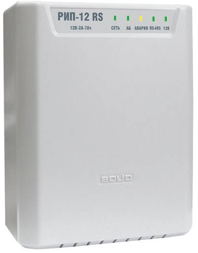 Источник питания  Болид РИП-12 исп. 54 (РИП-12-2/7П2-Р-RS) 131725