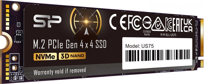 Накопитель SSD M.2 2280 Silicon Power US75 4096 ГБ 103615