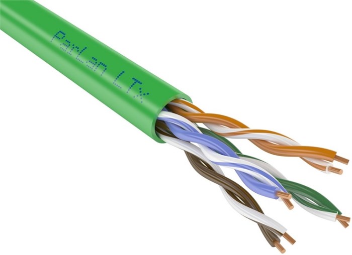 Кабель  Паритет U/UTP Cat5e PVCLS нг(А)-LSLTx 4х2х0,52 131860