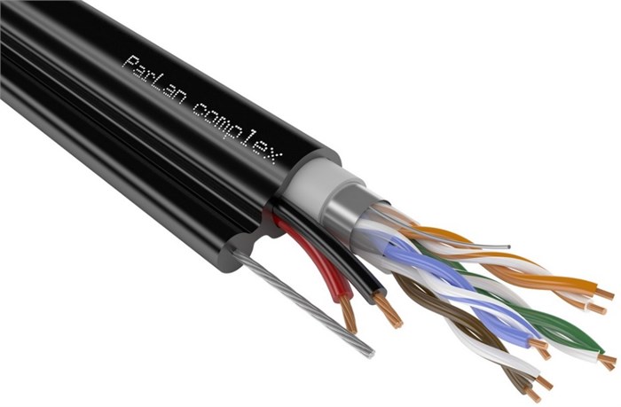 Кабель  Паритет F/UTP4 Cat5e PVC/PEtr 2х0,75 131865