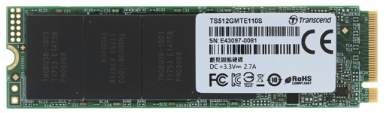 Накопитель SSD M.2 2280 Transcend TS512GMTE110S 512 ГБ 103643