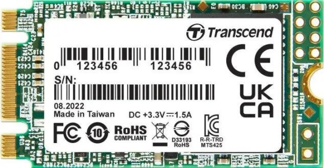 Накопитель SSD M.2 2242 Transcend TS1TMTS425S 1000 ГБ 103669