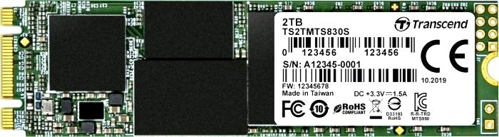 Накопитель SSD M.2 2280 Transcend TS2TMTS830S 2000 ГБ 103686